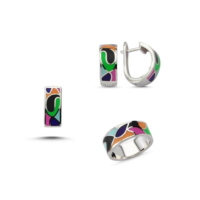 

Silver 925 Sterling Color Set