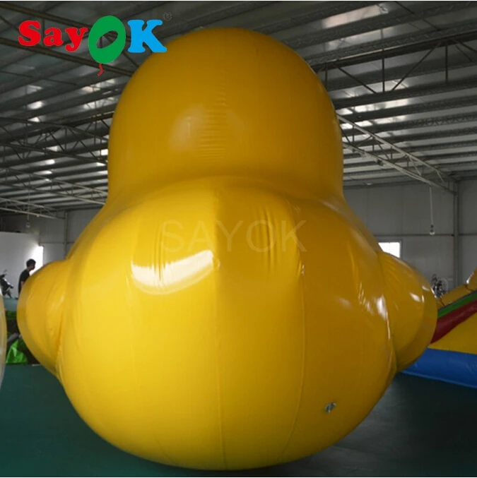 SayOK 3 м/10ft высотой гигантские желтая надувная утка для коммерческой рекламы и выставки мультфильм модель украшения