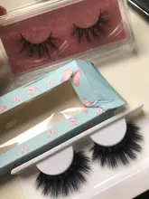 Visofree-pestañas de visón 5D de larga duración, extensión y volumen de pestañas postizas gruesas y largas, naturales y espectaculares