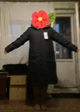 Thick Jacket Clothing Parka Coat Women Female Winter Astrid Hooded Long Large-Sizes Fashion