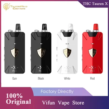 

Original THC Tauren X Pod Kit 1000mAh Built-in Battery & 2ml Pod 0.42 Inch OLED Screen E-cig MTL /DTL Vape Kit VS VINCI/ZETA AIO