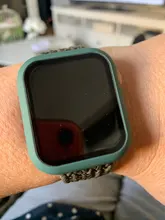 Correa trenzada de nailon elástico para Apple Watch, correa de nailon elástico para Apple Watch de 44mm, 40mm, 42mm y 38mm + funda de PC iWatch series 6 5 4 3 se