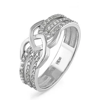 

Kabarovsky ring with 60 white gold diamonds
