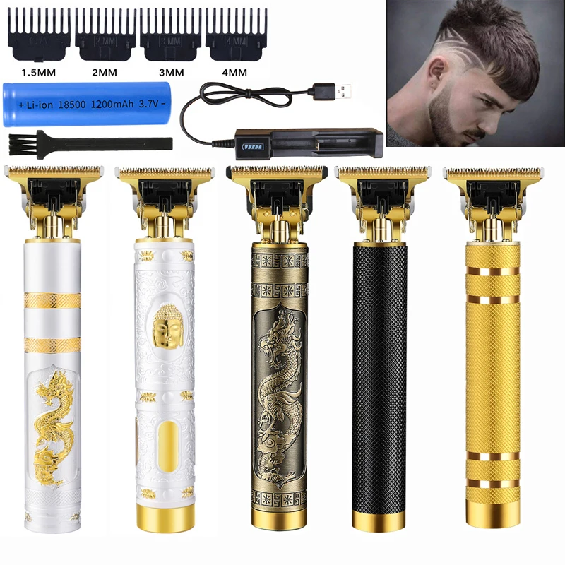 

New Hair Clipper Man USB Electric Cutting Machine Rechargeable Barber Professional Beard Shaver Trimmer