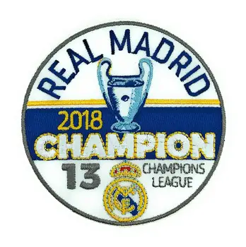 

Gemelolandia Thermoadhesive patch Real Madrid Champions Champions League 2018 9cm