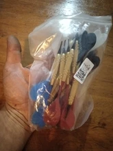 Juego de dardos de punta suave de nailon profesional, vástago de PC para diana electrónica de plástico, barra de casa, accesorios de punta suave de 147mm, 12 Uds.