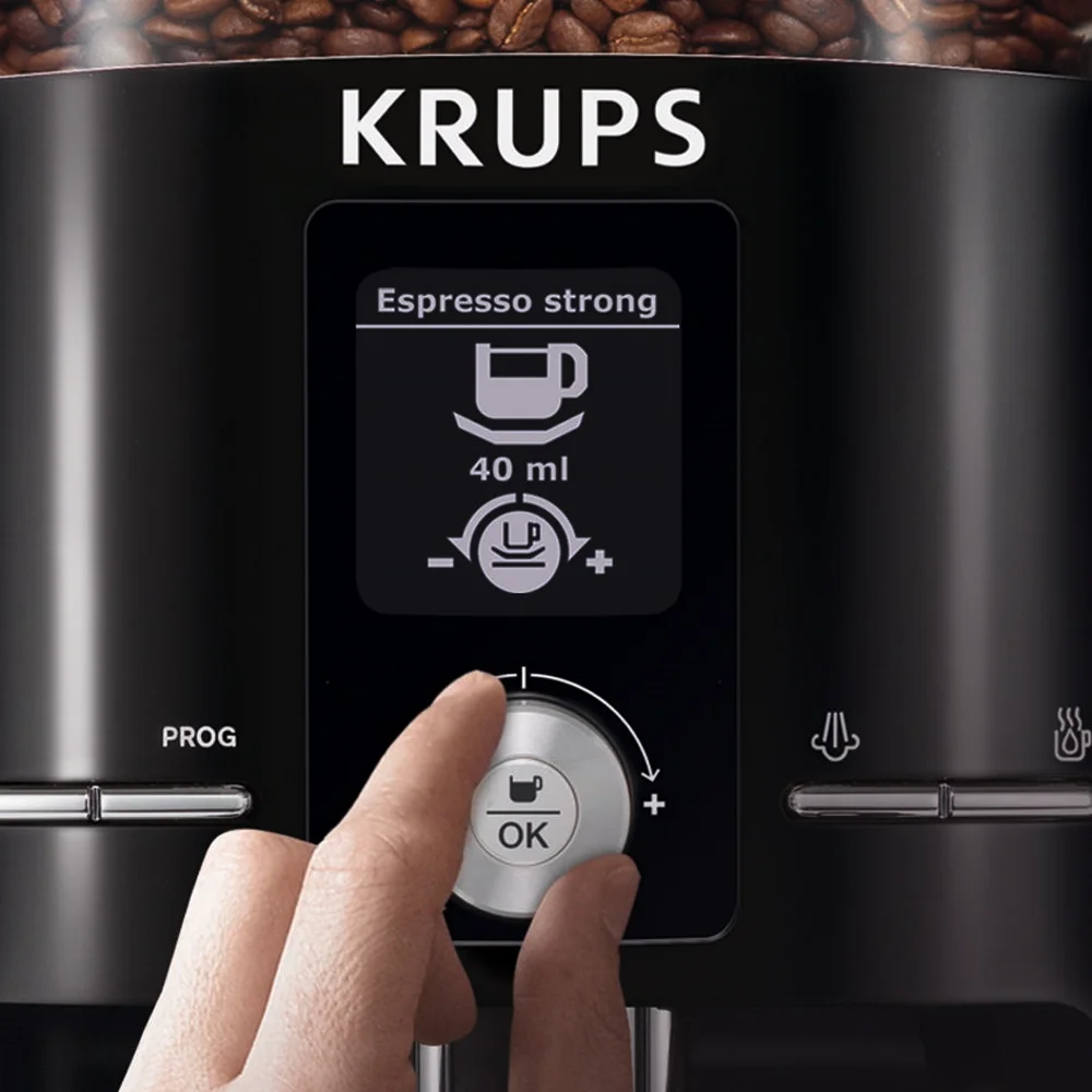 Автоматическая кофемашина KRUPS Espresseria LCD EA8250PE 1450 Вт|Кофемашины| |