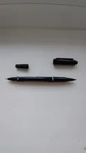 Rotulador de tatuaje permanente para maquillaje, herramienta trazadora fina de Microblading para cejas, negro/rojo/azul, marcador de Piercing opcional, suministro de posición