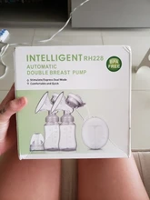 ZIMEITU-Bomba de leche eléctrica doble, succionadora potente de pezones, bomba de lactancia eléctrica USB con botella de leche para bebé, almohadilla de calor en frío