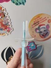 1PC chico s de silicona suave cepillos dentales de entrenamiento bebé niños Dental Cuidado Oral cepillo de dientes de bebé chico cepillo de dientes artículos de bebé