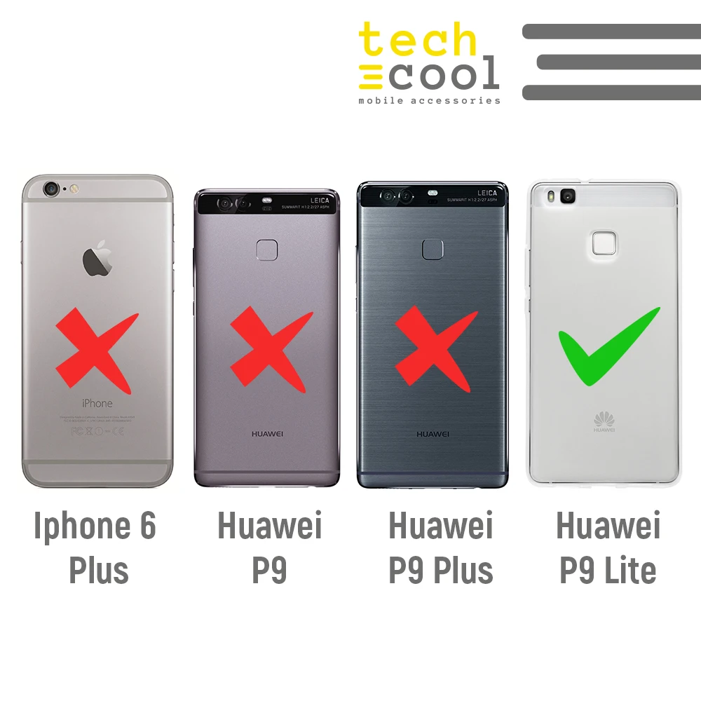 FunnyTech®Подставка чехол для Huawei P9 Lite игра мальчик экран силиконовый Тетрис