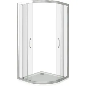 

Shower corner good door latte R 80x80 transparent, white (latte r-80-c-we)
