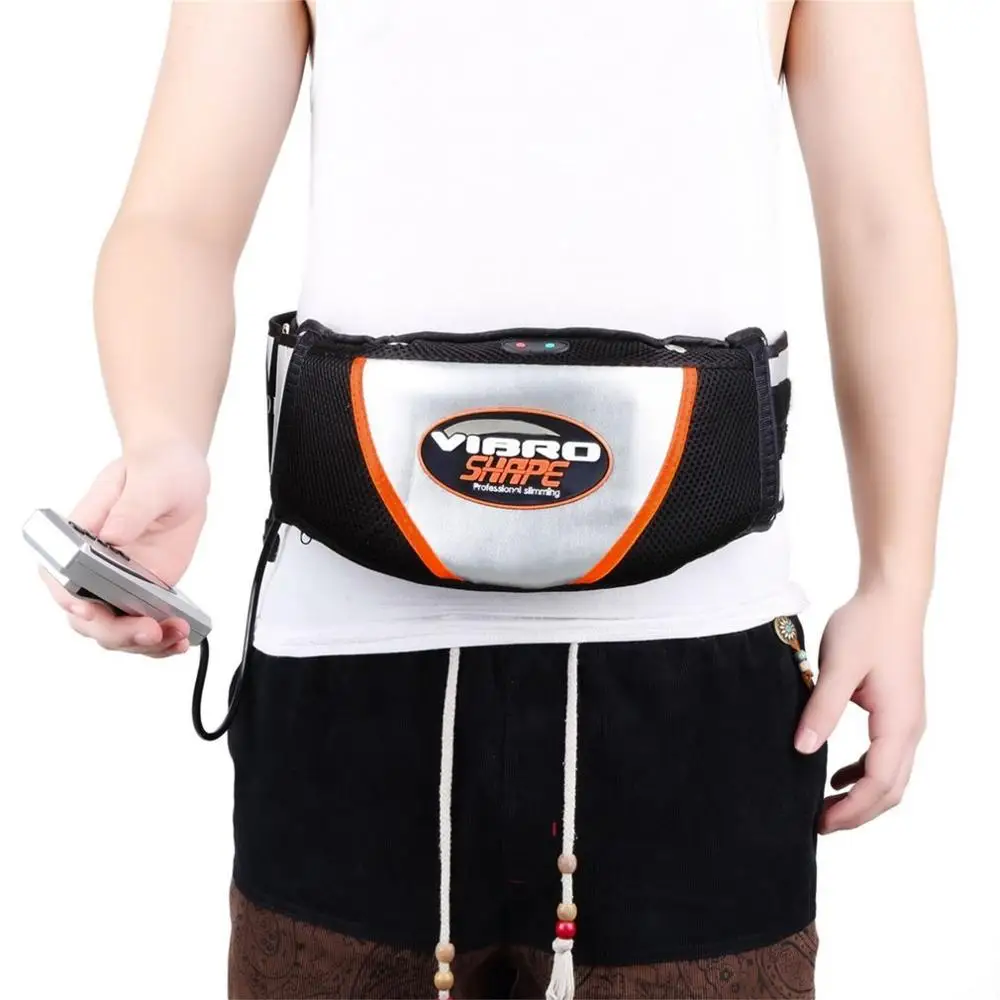 New Body and Back Vibrating Massager Electric Waist Massage Belly Meridian massage tool relaxation Belt Abdominal Slim |