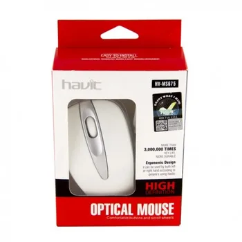 

MOUSE USB OPTICAL WHITE HAVIT