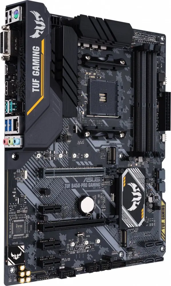 Материнская плата ПК ASUS TUF B450 PRO GAMING|Материнские платы| |