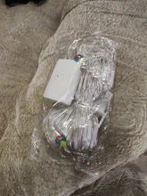 Light Curtain Led-Net Fairy-String Mesh Garden-Decoration Garland Outdoor Christmas-3x2m