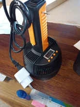 Máquina de sellado de inducción electromagnética manual, sellador de botella de plástico y vidrio, tapón de 20-100mm, lámina de aluminio de fácil manejo