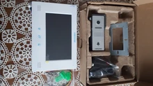 VANSOALL-videoportero con cable, timbre de puerta con Monitor a Color de 7 pulgadas y timbre impermeable, soporte de desbloqueo
