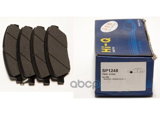 Sp1248sns_[581012ja00]!Колодки Дисковые П Kia Mohave 3.8 V6/4.6 V8/3.0crdi 07 Sangsin Brake Sp1248 Sangsin brake арт. SP1248