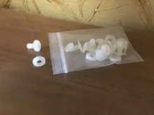 10 juegos de juntas de plástico de 15mm-45mm para muñeca, accesorios para muñeca, para osito de peluche, DIY, material para Scrapbooking, manualidades