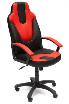 

Chair "Neo 2" (Black And red pu leather)