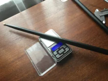 A Pair Lightweight Music Band Black Natural Maple Wood 5A Drum Stick Drumstick