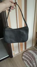 Bolso de piel sintética suave para mujer, bolsa de hombro pequeña de diseño a la moda, Color sólido Retro, Color púrpura