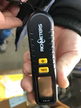 RICHMETERS GY910 medidor de espesor de recubrimiento Digital 1 micrón/0-1300 de la pintura del coche de espesor de película probador del metro de FE/NFE