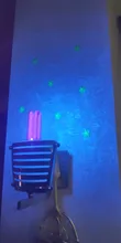 Glow Sticker Fluorescent Color Kids Bedroom Luminous 100PC Wall