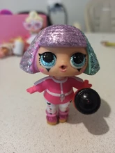 6 muñecas + 6 prendas + 6 zapatos + 6 botellas + 6 accesorios conjuntos aleatorios L.O.L. ¡Sorpresa! Muñeca LOL de 8cm, juguete para regalo