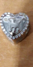 Charms románticos personalizados con foto de corazón para fabricación de joyas, compatibles con pulsera Pandora Original, cuentas de plata de ley 925, DIY