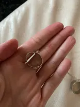 Anillos Pop Punk para hombre y mujer, cadena ajustable multicapa, cuatro anillos abiertos para dedos, de aleación, giratorios, regalo de fiesta