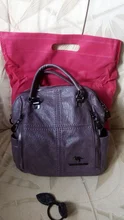 Mochila de cuero de alta calidad para mujer, bandoleras multifunción de viaje, mochilas de escuela para niñas, gran oferta