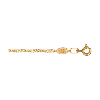 

Sokolov bracelet in gold, fashion jewelry, 585, women's male