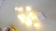 String Bulbs Light-Decoration Globe Patio Wedding Party Garden Outdoor with 80led Whtie