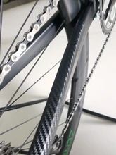 Pegatina protectora para bicicleta, resistente a arañazos, Cuadro de bicicleta de montaña, horquilla delantera, película protectora, Marco con cadenas, Protector de cinta de seguridad