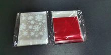 Packaging-Bag Biscuits Snack Cookie Snowflake Plastic Candy Wedding Christmas Birthday-Party