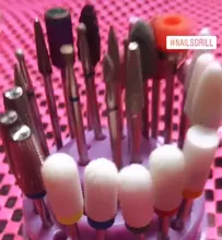 Tapered de uña taladro mm broca para fresa para manicura eliminar Acylics y Gel de fresado accesorios de uñas herramientas