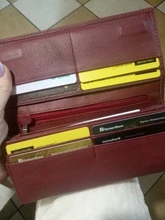 Women Wallet Coin-Purse Money-Bag Gift Long-Clutch Female Real-Leather Luxury Brand Ladies