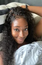 Pelucas frontales de onda profunda para mujeres negras 28 30 pulgadas, cabello humano rizado 13x4 brasileño Remy, peluca con malla Frontal ondulada y húmeda