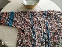 Bordado túnica de playa kaftán de playa de algodón cubierta de Saida de Praia, las mujeres traje de Bikini encubrir Pareo de playa Q882