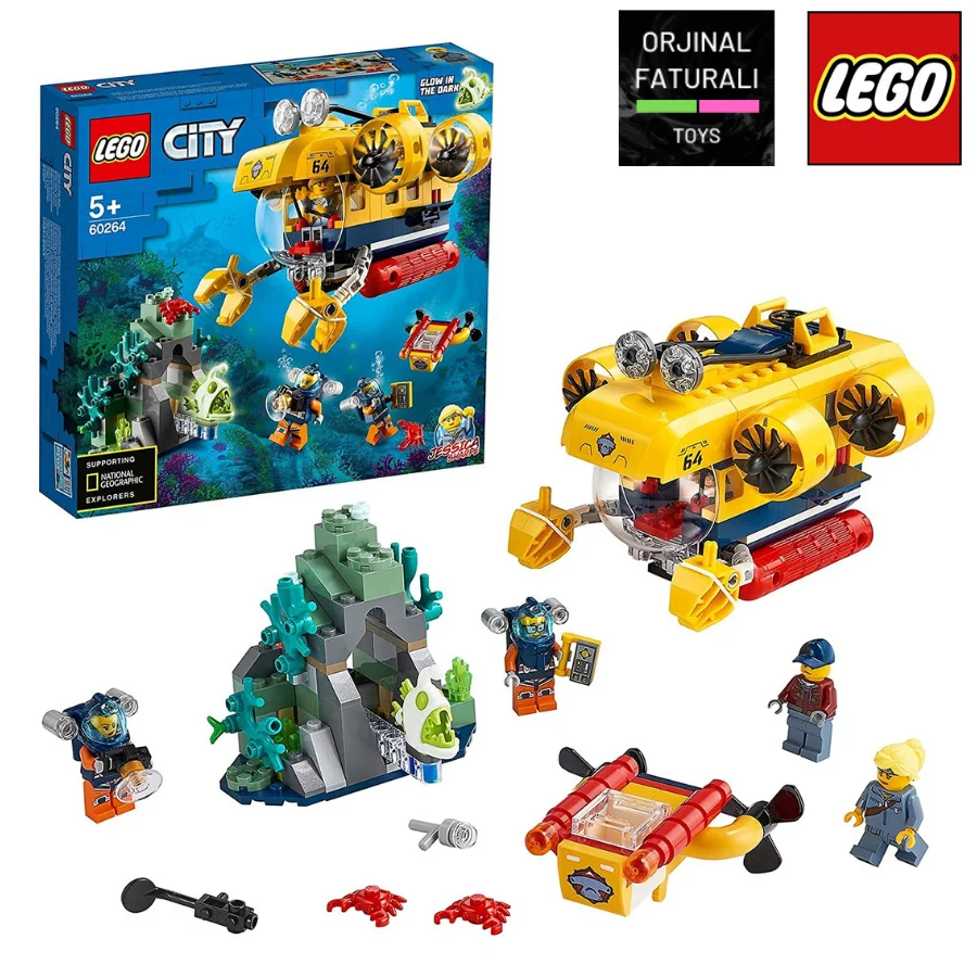 Лего Подводная Лодка Купить