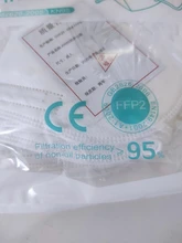 Mascarilla facial FFP2 KN95, Tapabocas antipolvo, FP2, con filtro de seguridad para respiración, 5-100 Uds.