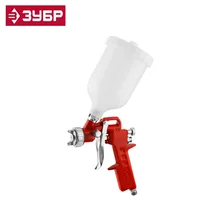 06455-1.3 Краскопульт пневматический ЗУБР "МАСТЕР" "МС 200", c верхним бачком, 1.3 мм