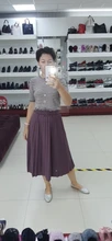 Pleated-Skirt Simplee Elegant 20-Color Fashion Women Belt A-Line British-Style with Autumn