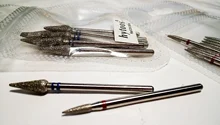 Bits Cutters Pedicure Nails-Accessories-Tools Manicure-Cuticle-Burr Nail-Drill Diamond