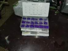 Anillos de goma de silicona de anillo O junta NBR VMQ FKM sellado O anillos arandela de nitrilo de oring conjunto Kit de surtido de conjunto de caja de anillo