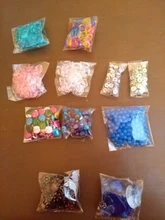 Cuentas acrílicas de 20g, estilo de mezcla de cuentas para DIY, pulsera hecha a mano bisutería, fabricación de accesorios