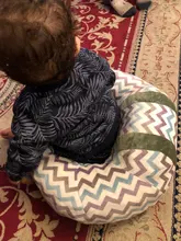 Funda de asiento de apoyo para sofá de bebé, silla de felpa para aprender a sentarse, cuna de nido cómoda, lavable, sin relleno