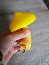 Lights-Lamp Wall-Socket Mushroom Us-Plug Led-Night-Light Home-Decoration for EU